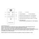 thumbnail image 5 of Luces colgantes solares Luz de garaje solar plegable para interiores/exteriores con control remoto, 5 of 8