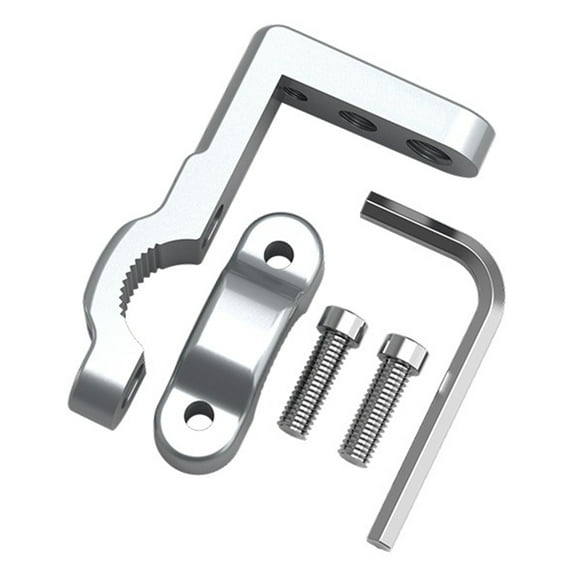 RUISINERY Motorcycle Multiunction Handlebar Mount Multifunction Motorcycle Handlebar Extension Bracket set for Lights & Navigatio