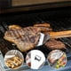 thumbnail image 4 of Espátula para parrilla 5 en 1 con cuchillo, tenedor, abridor de botellas y herramientas para barbacoa giratoria. Un juego de accesorios para parrillas al aire libre. Pala para barbacoa de 18 pulgadas, 4 of 8