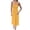 Yellow, variant on Summer Dresses For Women Plus Size Solid Color Casual Waisted Off The Shoulder Sleevelesses Women's Summer Flowy Maxi Dress — Black∣S