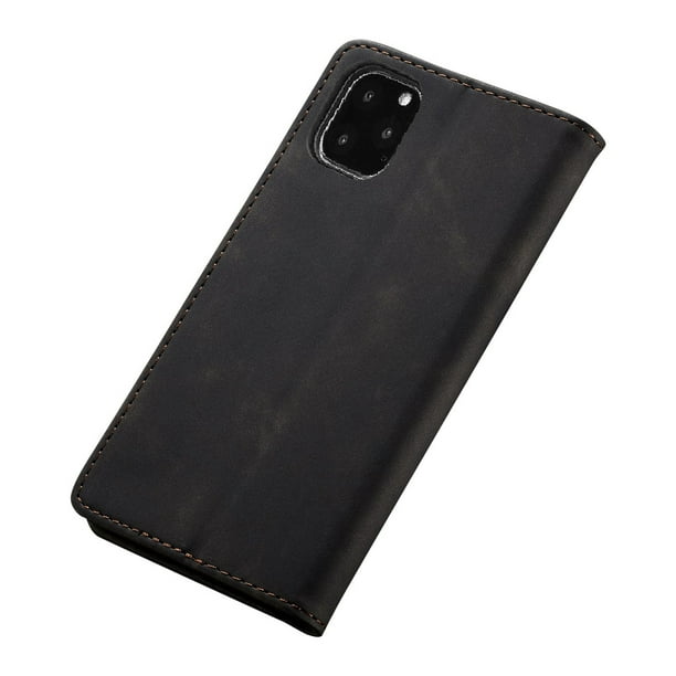Injueey Funda de teléfono Funda de cuero para teléfono Retro Frosted Mobile Holder Teléfono y Comunicación Tipo 1