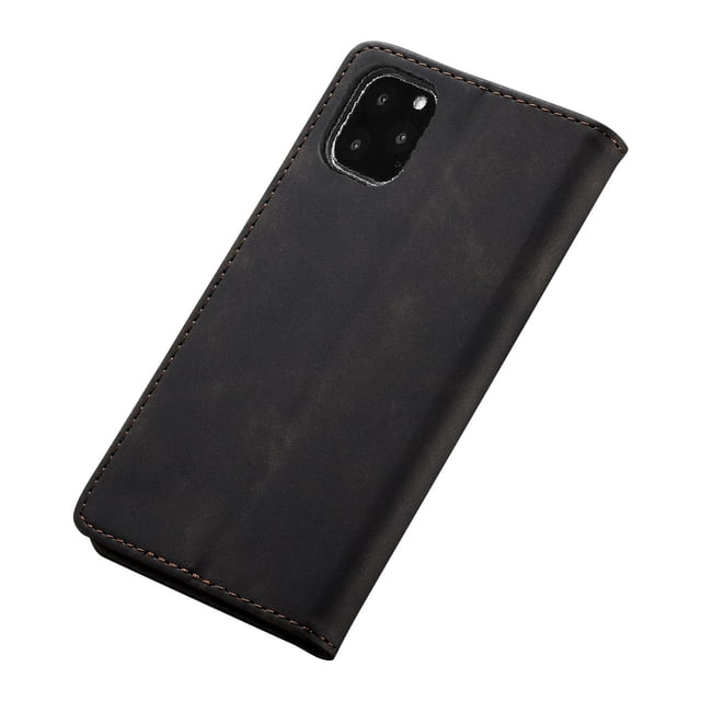 Injueey Funda de teléfono Funda de cuero para teléfono Retro Frosted Mobile Holder Teléfono y Comunicación Tipo 1