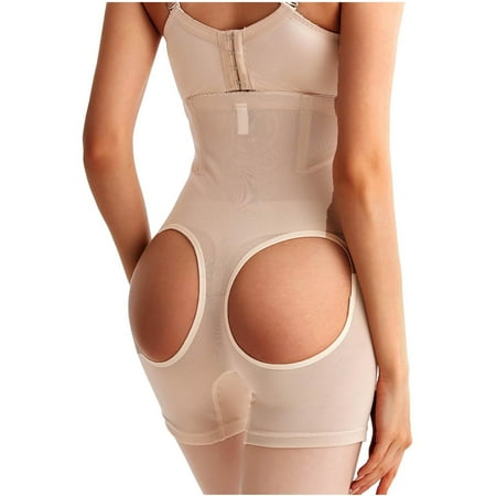 

kcdigr Summer Savings Clearance 2023! Women s Shapewear Exposed Buttock Women s Hip Lifting Panties Exposed Pp Mesh Body Shaping Hip Lifting Pants