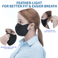 thumbnail image 4 of MAMISON 50 Packs, Made in KOREA Premium KF94 Fine Dust Protection Individually Packaged Face Mask (Black), 4 of 7