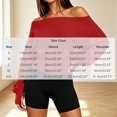 thumbnail image 3 of cocolona Off Shoulder Cropped Sweatshirts for Women Solid Color Long Sleeve Casual Shirts Sporty Trendy Fall Outfits, 3 of 7