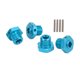 thumbnail image 3 of Juego de 4 adaptadores de cubo de transmisión hexagonal de aluminio de 17mm con pasadores para coche ARRMA 1/8 KARTON 4WD, 3 of 8