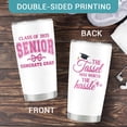 thumbnail image 3 of Graduation Gifts for Her, Class of 2025 Graduation Gifts, High School, College, Masters, PHD Degree Graduation Gift for Women, Graduate Tumbler 20oz for Nurse, Police, 3 of 6