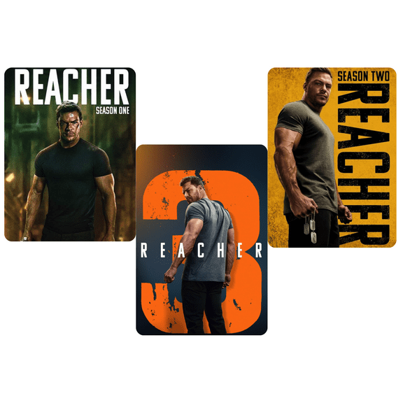 Reacher the Complete Series Season 1-3 (DVD)