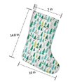 thumbnail image 5 of 3 Pcs Christmas Stockings,Green Christmas Tree Pattern Stockings Christmas,14.8'' Xmas Stockings,Christmas Party Favors,Christmas Party Decorations,Christmas Stockings Personalized, 5 of 5