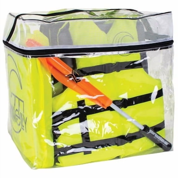 Connelly Boating Safety Pack - 4 Vests, 1 Throw Cushion, 1 Throw Flag