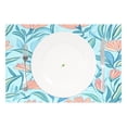 thumbnail image 2 of Vivid Leaf Design 6-Piece 12x18in Durable Place Mats, Heat-Proof and Non-Slip, 2 of 8