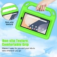 thumbnail image 6 of AVAWO Kids Case for Onn. 8" 4th Generation 2024, Hanle Stand Protective Cover with Built-in Screen Protector for Onn. 8 Inch Tablet Gen 4 2024 Model 100135923,Green, 6 of 8
