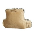 thumbnail image 7 of Home Soft Things DO-IT-YOURSELF Leopard Faux Fur Bedrest Pillow, Medium Size 20" x 18" x 17", 7 of 7