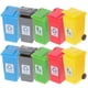 thumbnail image 1 of KAKOWELY 10 botes de basura pequeños, modelo micropaisaje 1/50, bote de basura, mesa de arena, decoración., 1 of 4
