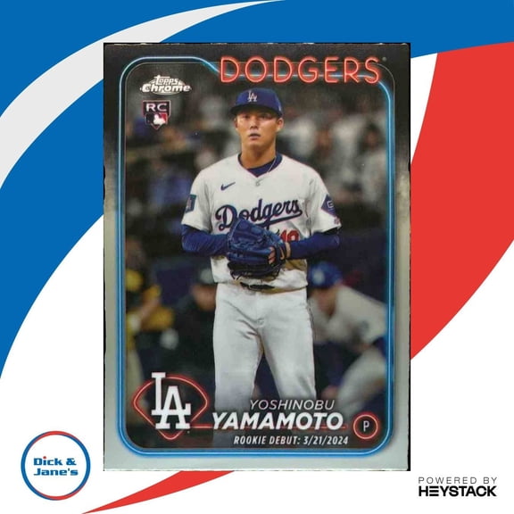 2024 Topps Chrome Update Yoshinobu Yamamoto #USC108 RC Los Angeles Dodgers