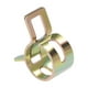 thumbnail image 2 of Abrazadera de resorte de banda de acero de color zinc de 10mm Uxcell para manguera de línea de combustible de silicona 10 paquetes, 2 of 5