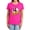 Hot Pink, variant on DC Flash The Flash Women's T Shirt, Hot Pink, Small