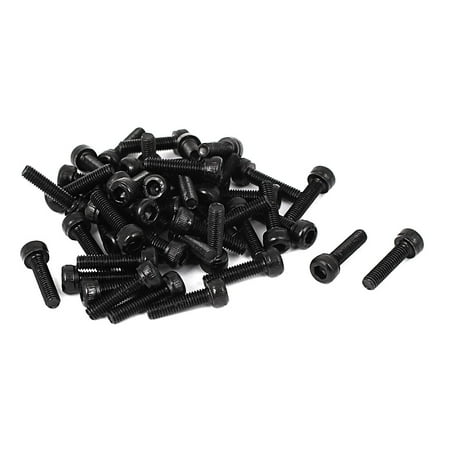 

M3 x 12mm Full Thread Hex Socket Cap Head Screws Bolts 50 Pcs
