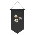 thumbnail image 1 of Uxcell Blank Canvas Banners, Pin Display Wall Banner for Home Decor, Black, 1 of 7
