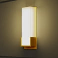 thumbnail image 3 of 3-540-14 Oxygen Lighting Orion - 13.62 Inch 6.3W 120V 1 LED Wall Sconce-Polished Chrome Finish, 3 of 7