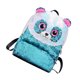 thumbnail image 2 of Bolso de hombro con diseño de panda creativo, mini mochila de lentejuelas, bolsa de viaje para niños y niñas (azul cielo), 2 of 7