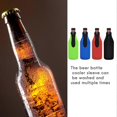 thumbnail image 4 of 4 Pack Beer Bottle Insulator Sleeve Keep Drink Cold,Zip-Up Bottle Jackets,Beer Bottle Cooler Sleeves, 4 of 5