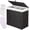 Light Black, variant on QW Laundry Hamper with Lid, 125L Large Clothes Hamper with 3 Section & 2 Section Removable Liner Bags & 5 Mesh Laundry Bags, Handwoven Synthetic Rattan Divided Laundry Basket, Brown