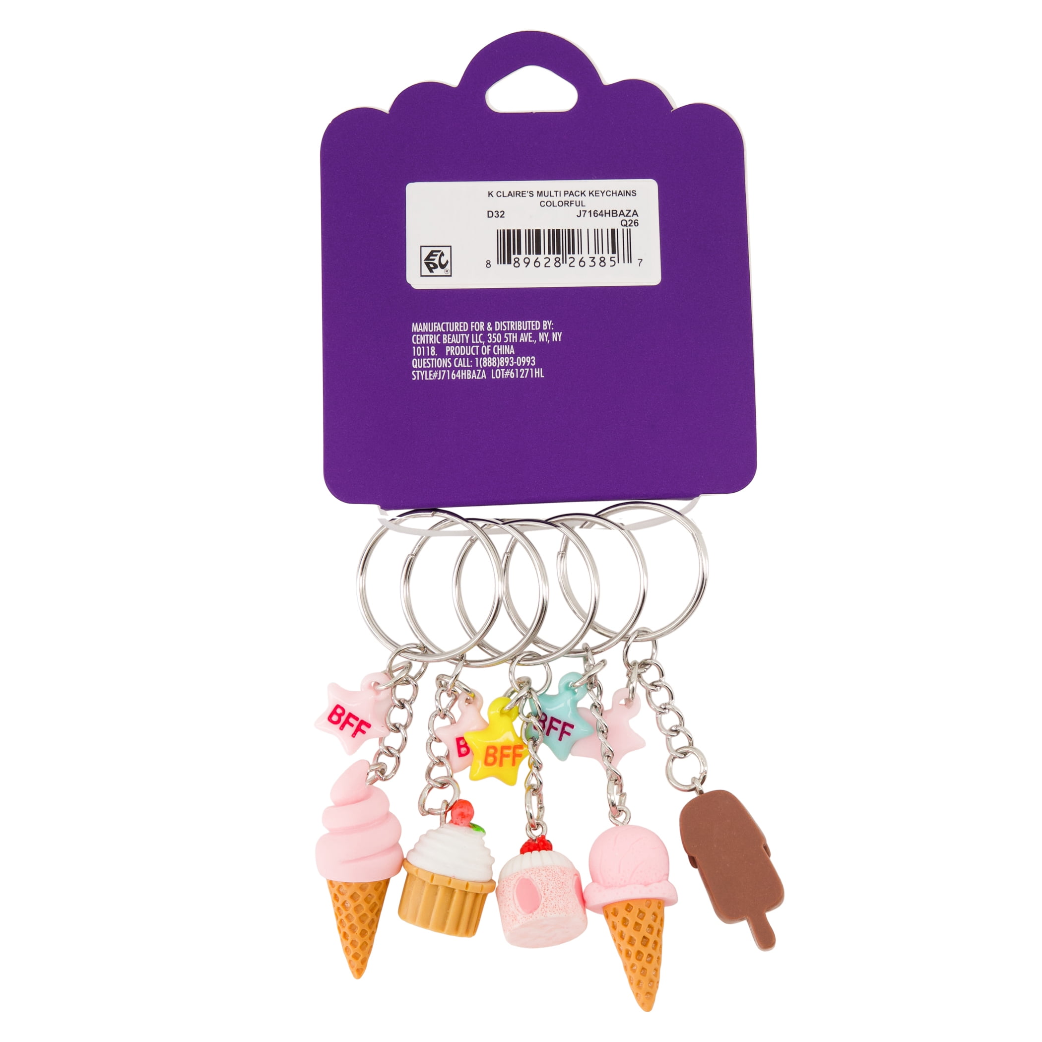Claire's Keychains - Ice Cream