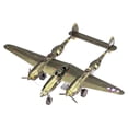 thumbnail image 1 of Ensemble DIY Casse-Tête en Métal Inoxydable 3D Modèle Stéréo Adulte Avion Kit de Modèle en Métal 3D, 1 of 8