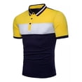 thumbnail image 3 of Polo Camisa De Manga Corta Impresión Gradiente Para Hombre, 3 of 6