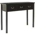 thumbnail image 3 of SAFAVIEH Cindy Console Table With Storage Drawers Black, 3 of 5
