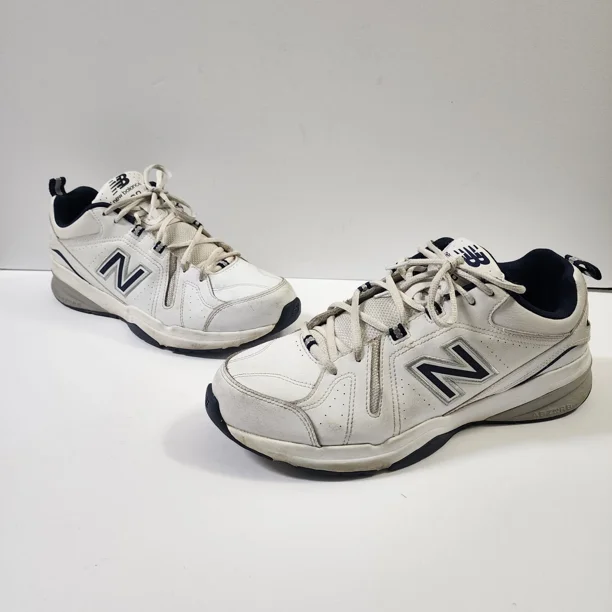 New Balance Mens 11.5 D 608 V5 MX608WN5 White Casual Shoes Sneakers