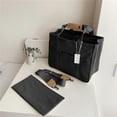thumbnail image 6 of MUSOIE Canvas Tote Bag for Women Crossbody Shoulder Handbag with Compartments Travel Work Bag, 6 of 9