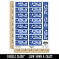 thumbnail image 2 of Follow Directions Stop Sign Teacher Student School Sticker Set - Dark Blue - Matte Finish - 2.00" Large, 2 of 7