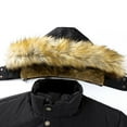 thumbnail image 6 of CYiJun Mens Winter Jacket Repellent Windproof Thicken Parka Winter Coat with Removable Hood, 6 of 8