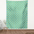 thumbnail image 3 of Ambesonne Yellow Bird Fabric by the Yard Upholstery, Cartoon Ducks, 3 Yards, Deep Sky Blue Mustard, 3 of 4