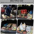 thumbnail image 3 of Yuyamidu Floral Black Cat Car Trunk Mat 29" x 39", All Weather Non-Slip Rear Cargo Liner, Machine Washable Trunk Mat for Hatchback Sedan Truck SUV Vehicle Interior Accessories, 3 of 7
