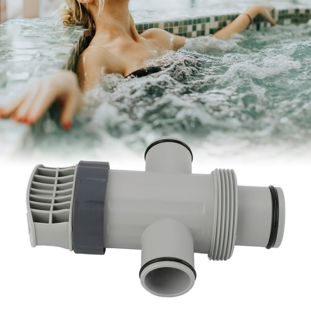 Válvula De émbolo De Manguera De Piscina, Arandela Sellada A Prueba De Fugas, Válvula De émbolo De Piscina De Plástico De Repuesto Para Mantenimiento De Bomba De Piscina