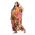 thumbnail image 5 of Gypsie Blu Women's Plus Size Kaftan Dresses for Women Long Maxi Dress, 5 of 7