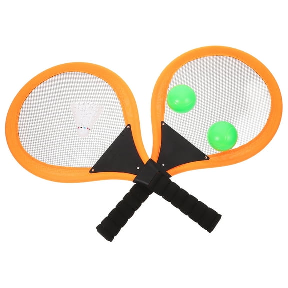 unbranded 2 Pcs Badminton Set Outdoor Sports Toys Child 54*27 Cm Orange