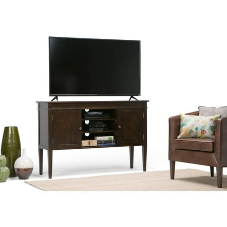 Brooklyn + Max Richland Collection 54″ Wide x 30″ High Dark Tobacco Brown TV Media Stand for TVs up to 60″ Brooklyn + Max Richland Collection 54″ Wide x 30″ High Dark Tobacco Brown TV Media Stand for TVs up to 60″