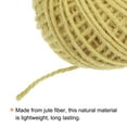 thumbnail image 4 of Unique Bargains 82ft Jute Twine 0.04inch 3 Ply Natural String for DIY Crafts Yellow, 4 of 8