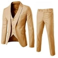thumbnail image 1 of Traje de hombre de corte entallado, traje de 3 piezas, traje de boda y baile, 1 of 4