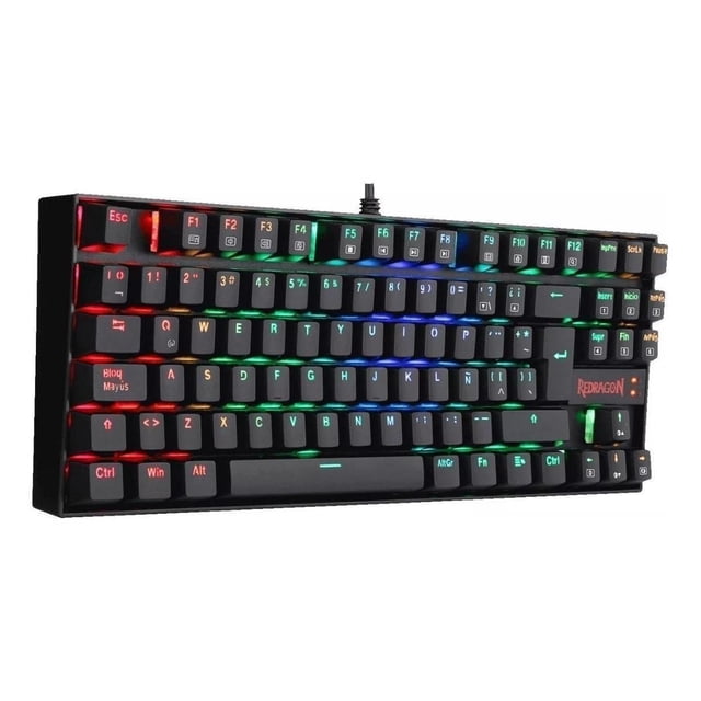 Teclado Mecánico Gamer Redragon Kumara K552 Single Light