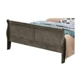 thumbnail image 3 of Glory Furniture Louis Phillipe Full Sleigh Bed in Gray, 3 of 6