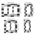 thumbnail image 2 of Yayeee Rocker Switch Wall Plate 1-Gang 4.6"x2.9" Home Decorative Outlet Cover, Black and Gray Plaid Pattern, 2 of 6
