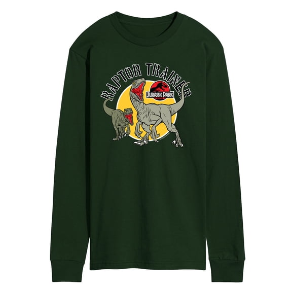 Jurassic World - Raptor Trainer - Men's Long Sleeve Graphic T-Shirt