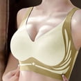 thumbnail image 1 of Brasieres de Mujer Ropa Interior Transpirable con Aros y sin Costuras para Mujer, Sujetador Push up Grande y Pequeño para Yoga, Dormir y Transpirable. Extra Grande, 1 of 7