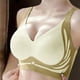 thumbnail image 1 of Brasier sin Varillas Mujer Ropa Interior Transpirable con Aros y sin Costuras para Mujer, Sujetador Push up Grande y Pequeño para Yoga, Dormir y Transpirable. Grande, 1 of 7