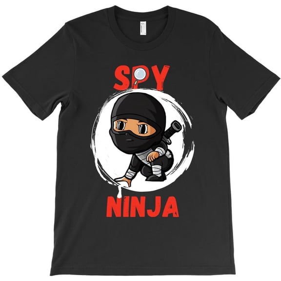 Cool Spy Gaming Ninjas Funny Gamer Boy Girl Kids Spy Ninja Pullover H36636 T-Shirt, for Men and Women, Up to Size 5XL